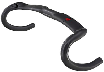 JISADER Rennrad Drop Bar Fahrradlenker UD Matt Lenker Fahrradzubehör Lenker Citybikes Mountainbikes Radfahren, 380 mm