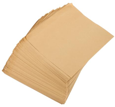 BEBEMOKO 100pcs Greaseproof Paper Bag for Food Snack Bags for Boys and Girls Pack for Popcorn Cookies and Sandwiches