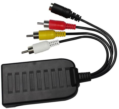 HOMOBABE Convertisseur vers S-Video Adaptateur pour TV Analogique Moniteurs Et Dispositifs Numériques Pratique pour