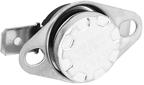 Termostato KSD301, Interruttore della Ventola Termica 5pcs AC 250 V 10A Alimentatore Interruttore di Controllo della Ventola per Camino per Camino (40℃) (45℃) (50℃) (55℃) (60℃) (65℃) (70℃) (75℃)