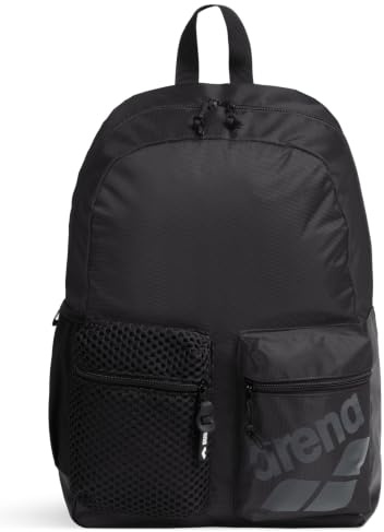 ARENA One Go 30L Mochila para Natación, Piscina, Viaje, Deporte y Tiempo Libre, Tejido Repelente al Agua con Tirantes Acolchados, Bolsillo para Ordenador, 30 litros, 45x31x18cm