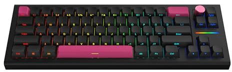 Nubi NK68 PRO Black - Tastiera meccanica da gioco wireless (inglese US - ANSI)