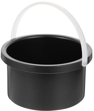 Generic Aluminum Wax Melting Pot Bowl for Hair Removal Wax Warmer Accessory Black 105 Model and Beauty Tools