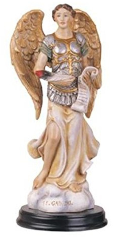StealStreet George S. Chen Imports Erzengel Gabriel Heiligen Figur Religiöse Dekoration Statue, 12,7 cm