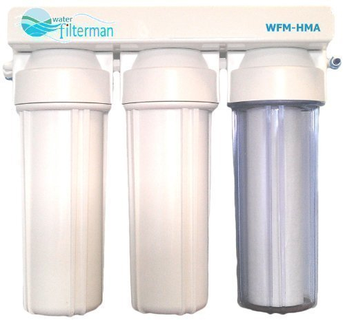 3 Stage HMA Heavy Metal Reduction Water Filter System for Koi Ponds & Dechlorinating