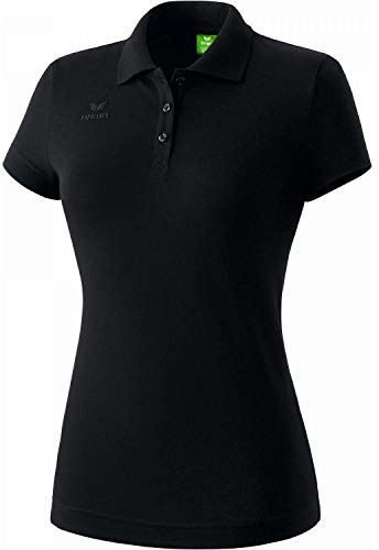 Erima Damen Teamsport Poloshirt (211350), schwarz, 38