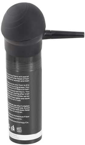 Hair Fiber Spray Nozzle for Men, Boldify Thickening Powder Applicator Pump Replacement 10.3g 25g Bottles, Grey