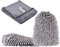 SYCEES 2PCS Gant de Lavage Microfibre de Chenilla à Voiture Absorbante avec 1PCS Chiffons de Nettoyage en Microfibre Chiffon de Séchage Douce pour Essuyer Voiture après Lavage, Nettoyer Les Traces