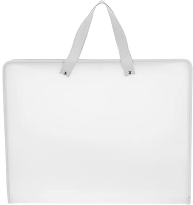 NUOBESTY Bolsa de Almacenamiento de Papel de Dibujo Bolso de Mano Bolsa de Cartera de Arte Suministros para Estudiantes de Arte portafolio de Archivos portátiles Mochila combinación valija