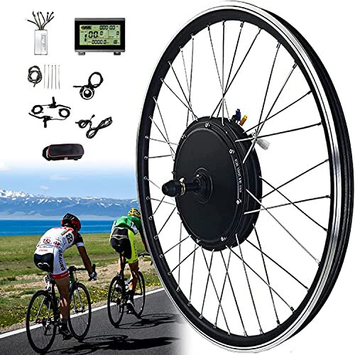 48V 250/350/500/1000/1500W Ebike Conversion Kit Rear Wheel,Professional Electric Bicycle Hub Motor Kit,Rear Wheel E-Bike Conversion Kit,E-Bike Hub Set With LCD3 Display,250W-29in