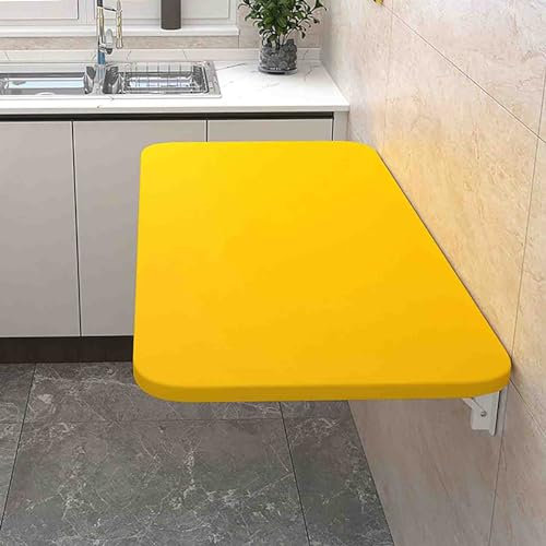 Weißer, an der Wand montierter Klapptisch mit ausziehbarem Ausziehtisch für kleine Räume – Wäscheklapptisch, Klapptisch – Küche & Esszimmer,005,50x30cm/20x12in