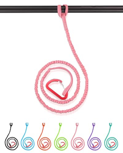 Abahub 1PCS Paddel Leash Kajak Paddel Leine Sicherungsleine 150-210cm