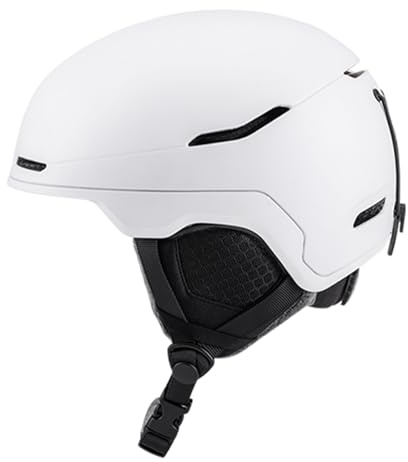 Ski Helmet Snowboard Helmet Bike Helmet Adult Lightweight EPS Liner Thickened PC Shell Adjustable Velvet Interior for Men Women White Black Ti Deep Blue M L