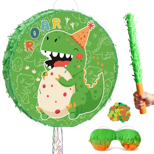 Dino Geburtstag Pinata,Drach Piñata zum Befüllen Pinata Geburtstag Junge für Dino Geburtstag Dekoration Dinosaurier Party Zubehör