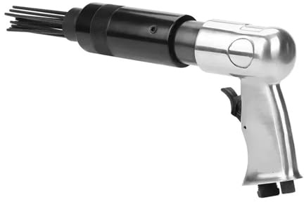 Martello Pneumatico, Scrostatore ad aghi pneumatico ad aria compressa da 19 aghi for ruggine, vernice, scorie, corrosione, rimozione e sbavatura