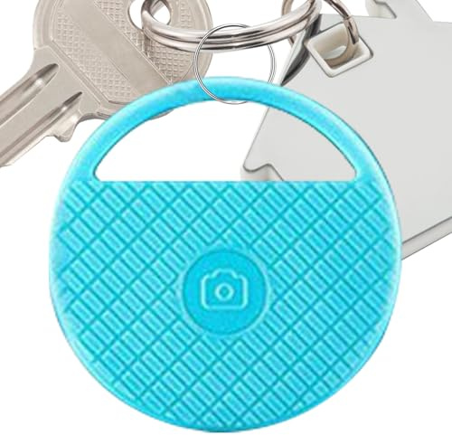 Rastreador de equipaje – Rastreador de aire de 1.5 pulgadas | Localizador inalámbrico ABS, alarma antipérdida, buscador de llaves para gatos, rastreadores GPS con control remoto de 80 dB de sonido