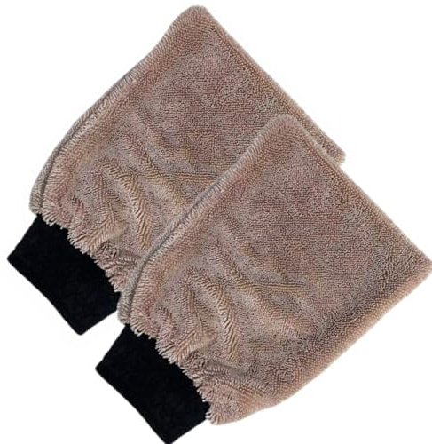 Générique Gant en Microfibre Ultra-Absorbant et sans Traces – Séchage Rapide, Réutilisable et Lavable, Gant Microfibre Voiture pour Le Nettoyage de la Voiture et de la Maison