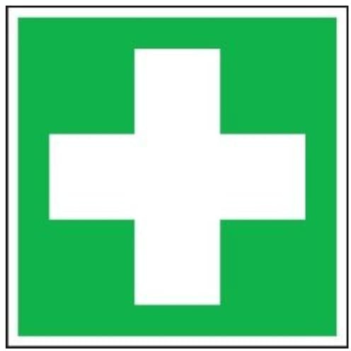 Format 4044589003867 – Schild ALU 200 x 200 mm Erste Hilfe