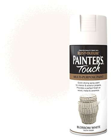 Rust-Oleum AE0050009E8 400ml Painter's Touch Spray Paint - Blossom White Satin
