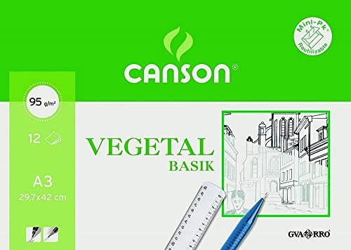 GUARRO CANSON 200400787 Minipack 12H Zeichenpapier A3 90G