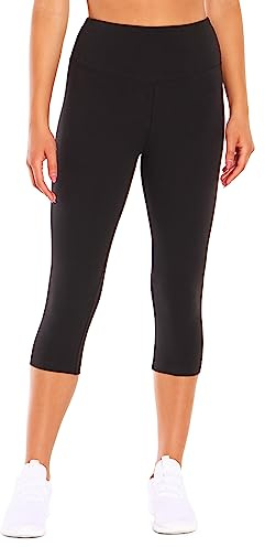 Marika kvinnor magkontroll capri leggings, kvinnor, leggings magkontroll capri Svart S