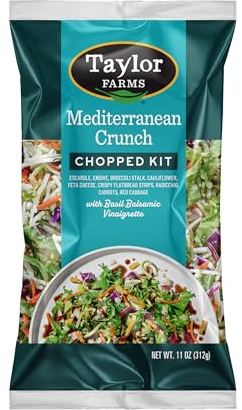 Taylor Farms Sk Tf Mediterranian Crnch Chopped, 11 Ounce