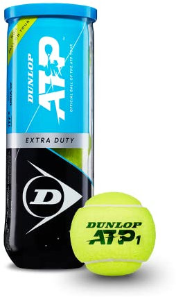 DUNLOP ATP Extra Duty Tennisbälle (Dose)