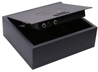 Corby Mayfair Digitaler Laptopsafe mit Öffnung oben, Schwarz