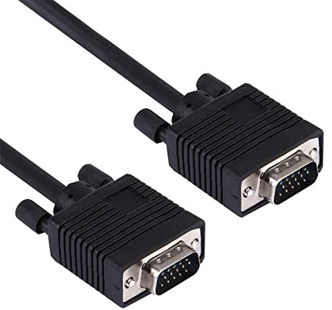 ZZjingli for moniteur CRT, câble VGA 15 broches mâle vers VGA 15 broches mâle, longueur : 5 m
