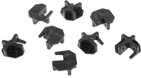 JISADER 8 Pcs Campingstuhl-Verbindungsstücke, Klappstuhl-Reparaturzubehör Ersatzteile, Camping Chair Connectors Parts, Campingstuhl-Befestigung für Angelstuhl, Hocker, Outdoor-Klappstuhl, Stil D