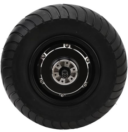 Keenso 13-Zoll-Radnabenmotor, 48-96 V, 2500-4000 W, Bürstenloser Dual-Hall-Gleichstrom-Vakuum-Reifennabenmotor für Elektro-Motorrad-Roller-Einrad