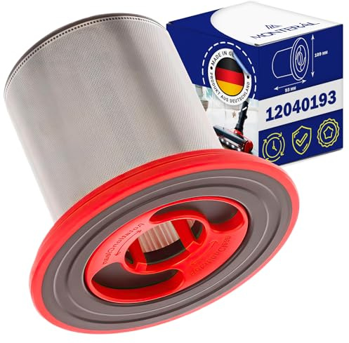 HEPA Filter for Cordless Vacuum Cleaner 12040193 for Bosch Unlimited 7 | MADE IN GERMANY - MONTERAL