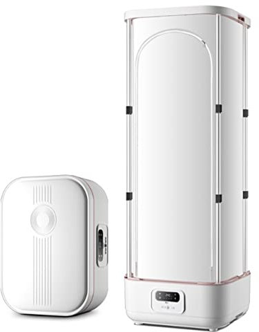 Steam Drying Machine - Portable Automatic Ironing Machine for Clothes - Household Wrinkle Removal, Mite Drying, and Folding - Efficient Dryer