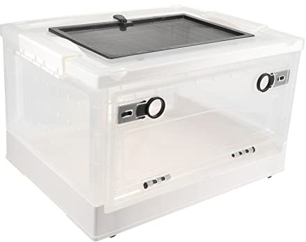 COSMEVIVI 1satz Hamster Zuchtbox Kunststoff Faltbare Und Isolierte Tierunterkunft Für Kleine Haustiere Für Hamster Und Igel Warm Und Geruchsneutral Leicht Zu Bedienen