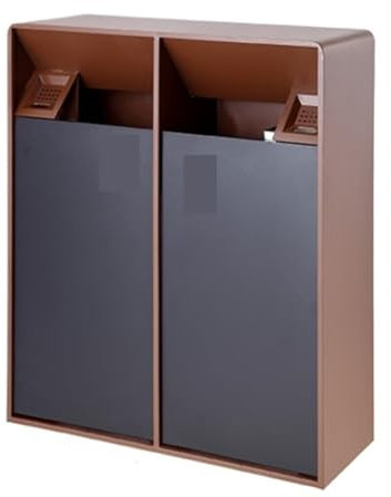 Papelera Oficina Cubos De Basura Papelera De Exterior Papelera De Acero Inoxidable Papelera Vertical Para Vestíbulo De Hotel Papelera Para Puerta De Ascensor Papelera Exterior Papelera Para Comunidad(