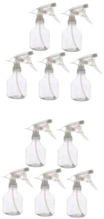 Beavorty 2 Set Flacone Spray Per Parrucchieri Bottiglia Contenitori Liquidi Dei Profumieri Bottiglie Di Profumo Vuote Chiaro Transparent L'animale Domestico 5 Pezzi * 2