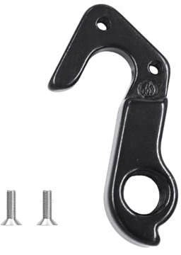 TerchPilet Derailleur Hanger 266 Compatible with GT Bikes – Replaces GT Part #ATIDH0233 & K33047 – Fits Sensor, Zaskar, Helion, Avalanche, Edge, Comp 19 – Black Aluminum Alloy – Bolts Included
