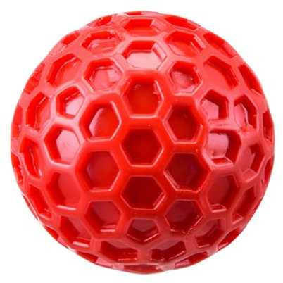 Genérico Quietschender Hundeball - Widerstandsfähiges Kauspielzeug Welpen, Interaktive Zahnkugel | Spannendes träningsspielzeug till unterhaltung, stressabbau, förflyttning Des Kauinstinkts Haustiere