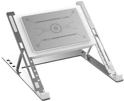 Almohadilla de refrigeración semiconductora para portátil con velocidad modificable, plan ergonómico y acción silenciosa para una ejecución reforzada, portátil y ergonómico