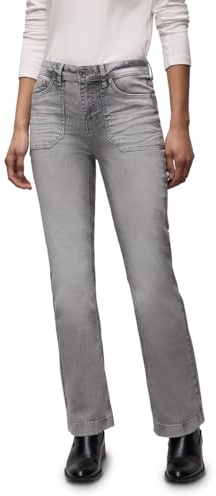 Street One Bootcut jeans ljusgrå tvättade 31