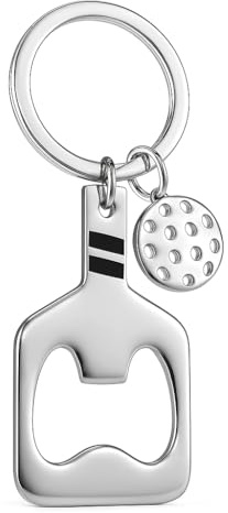 Porte-Clés Pickleball, Porte-Clé Ouvre-Bouteille de Sac pour Femmes | Cadeaux de Porte-Cléf Sport avec Charm Pickleball pour Étudiants Amis Filles Famille Collègues