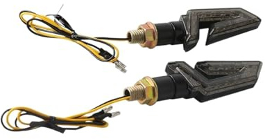 Luz Intermitente LED Universal Impermeable para Motocicleta, Color Ámbar para Suzuki Motocicleta Intermitentes señalizacion
