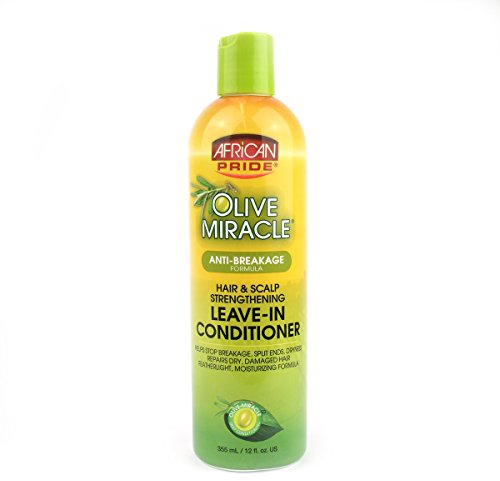 African Pride Olive Miracle Anti-Breakage Leave-In Conditioner 355 ml/12 oz