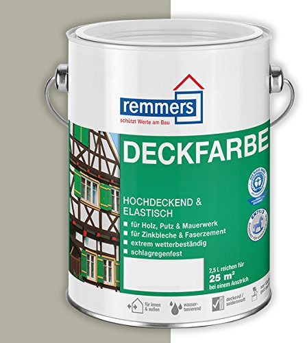 Remmers Deckfarbe (10 l, hellgrau)