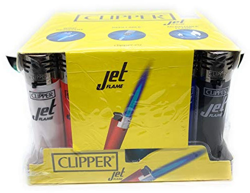 Clipper Encendedores de llama Jet (paquete de 4)