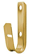 Prime Cable Management 3/4 Inch Heavy Duty Metal Cable & Wire Support J-Hook Hangers for Wall Mounting & Attaching to Vertical Surfaces for Cable & Wire Management