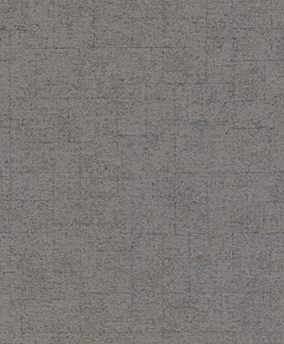 Rasch Tapeten Vliestapete (universell) Schwarz 10,05 m x 0,53 m Selection Relief/Vlies 999501