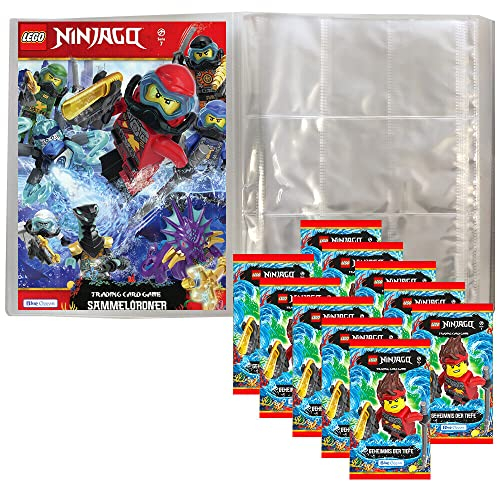 Lego Ninjago - Serie 7 Trading Cards - 1 Leere Sammelmappe + 10 Booster
