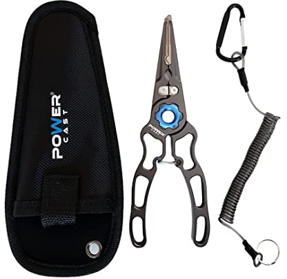 Power Cast Multifunction Saltwater Resistant Lure Fishing Pliers