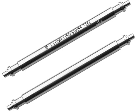 masar 18mm XTS150 Ø 1,5mm ISO Swiss - Barrettes à Ressort, Goupilles de Bracelet Montre – Pièces détachées de Montre - 0,7mm – Acier Inoxydable 316L – 2 Pcs